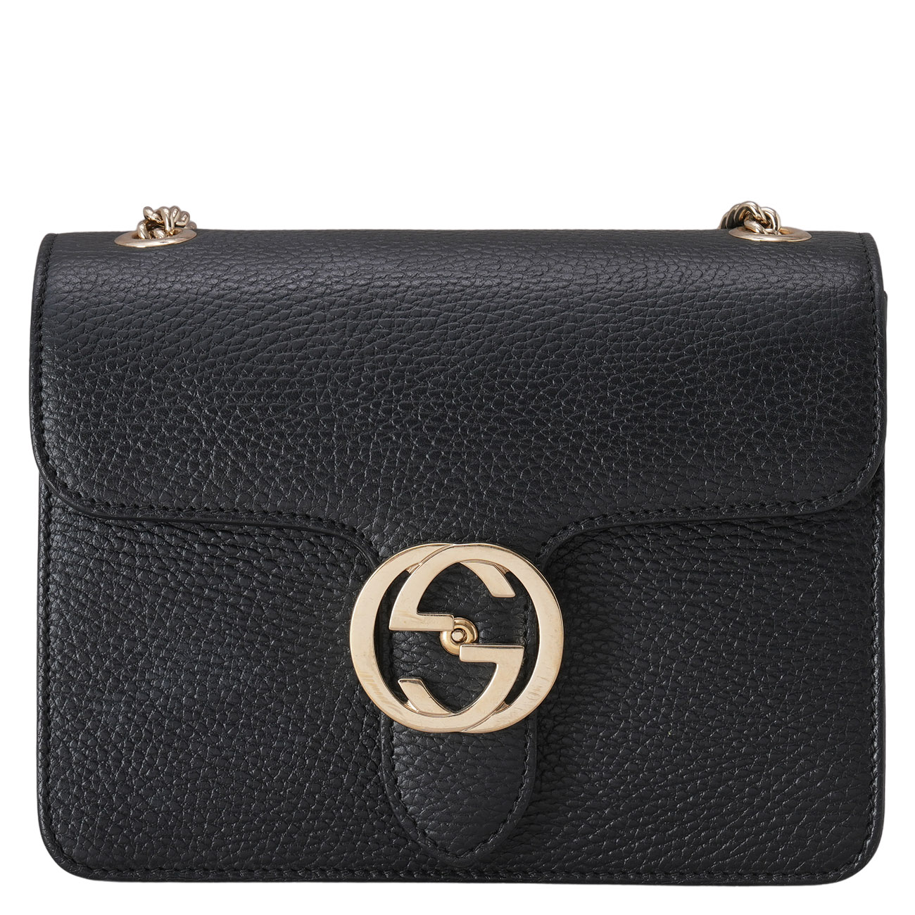 GUCCI(USED)구찌 510304 인터로킹 체인 숄더백