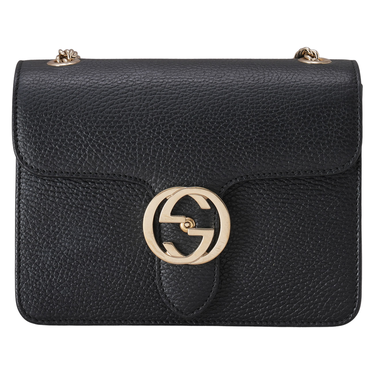 GUCCI(USED)구찌 510304 인터로킹 체인 숄더백