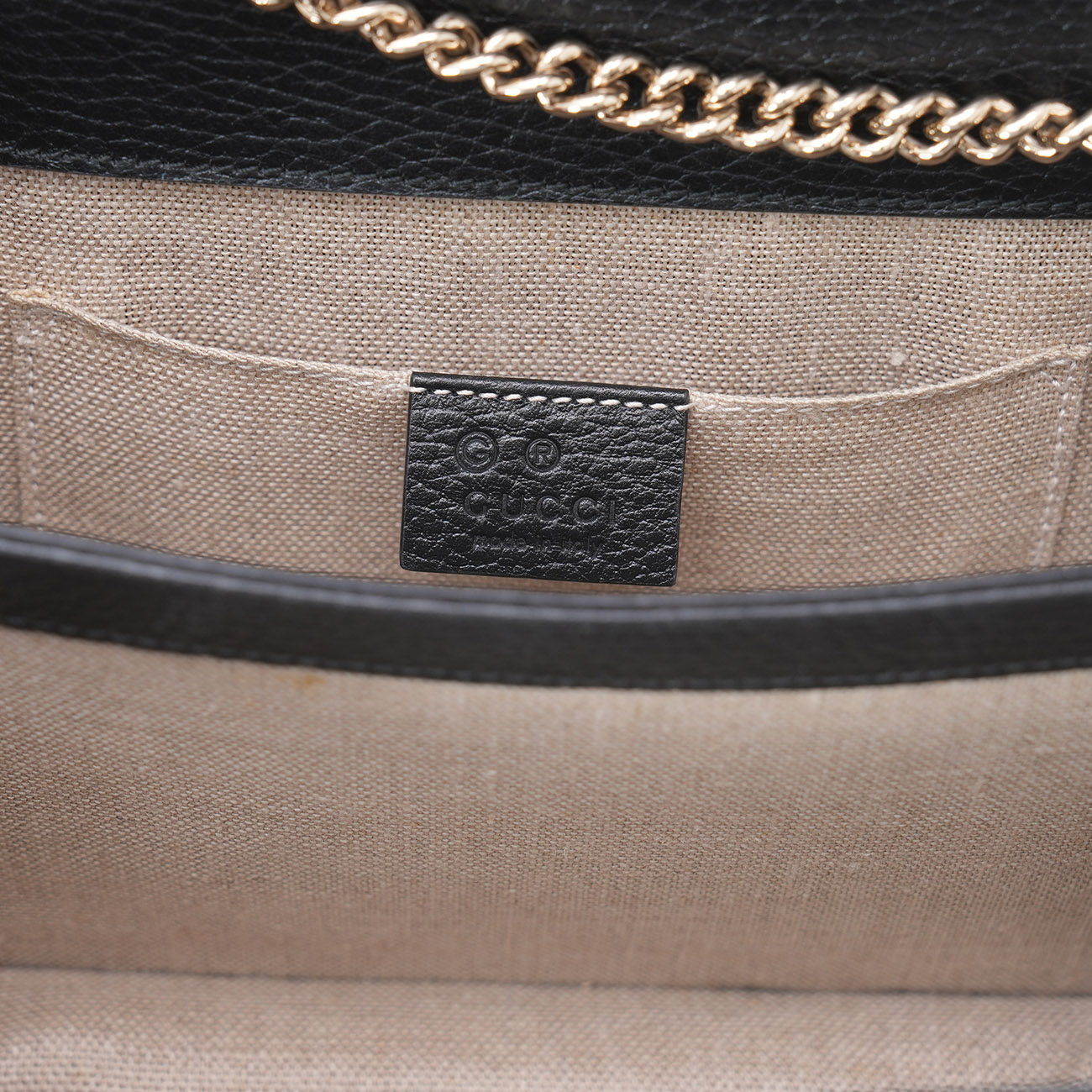 GUCCI(USED)구찌 510304 인터로킹 체인 숄더백