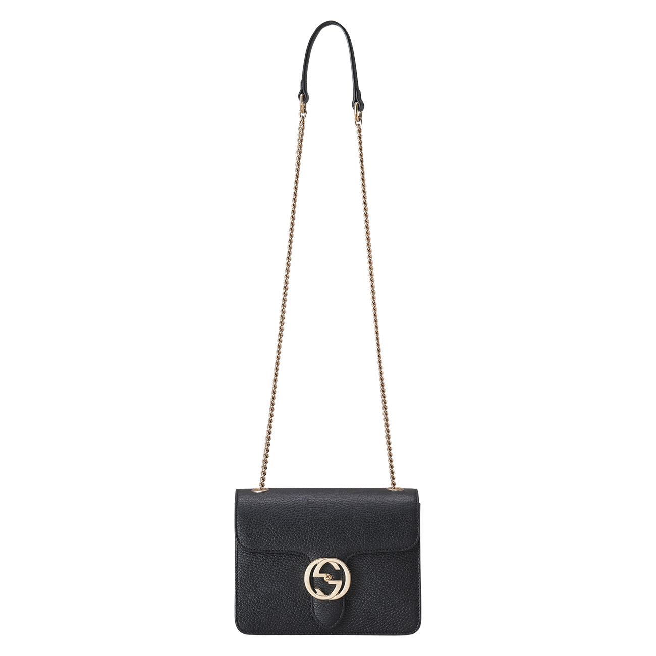 GUCCI(USED)구찌 510304 인터로킹 체인 숄더백