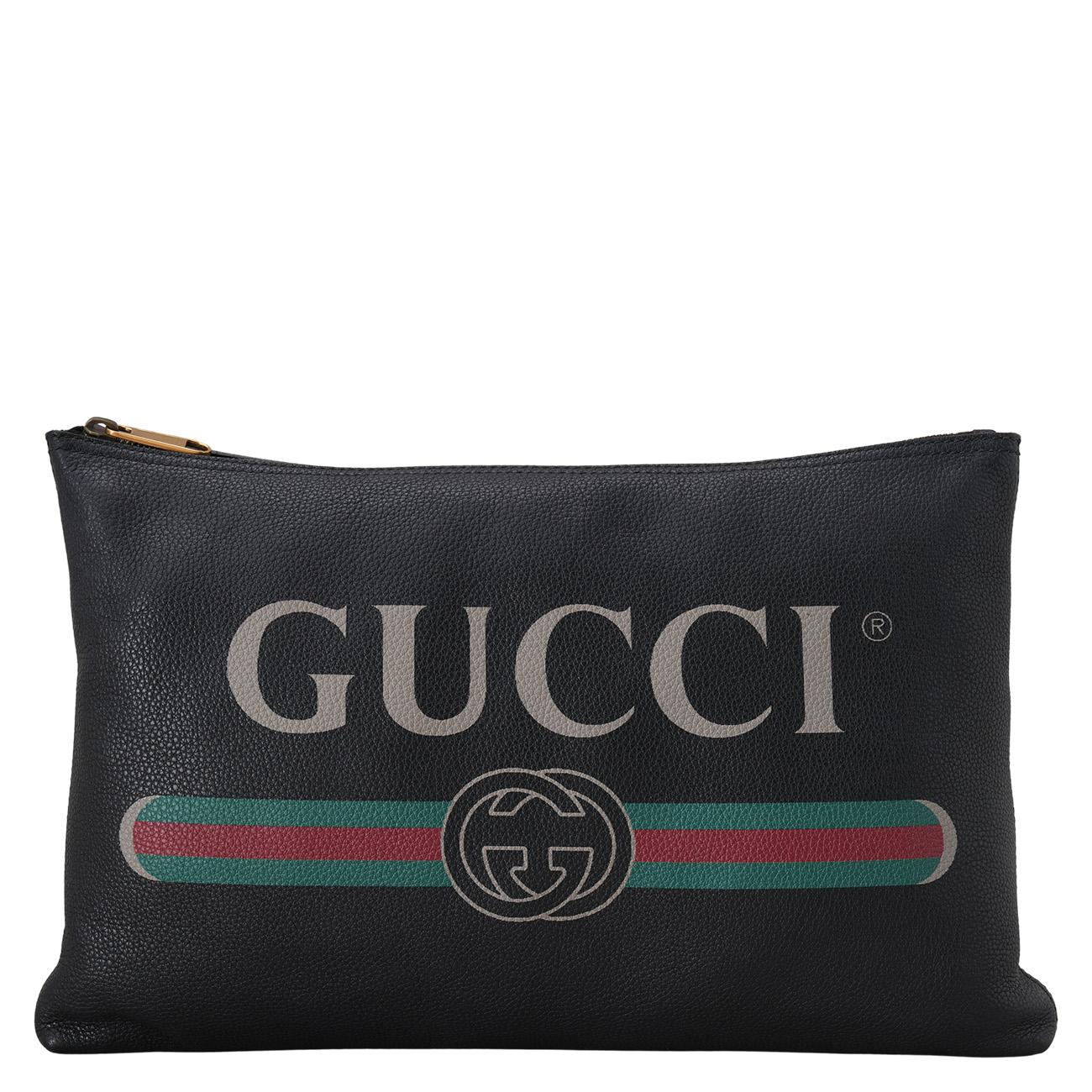 GUCCI(USED)구찌 500984 로고 클러치