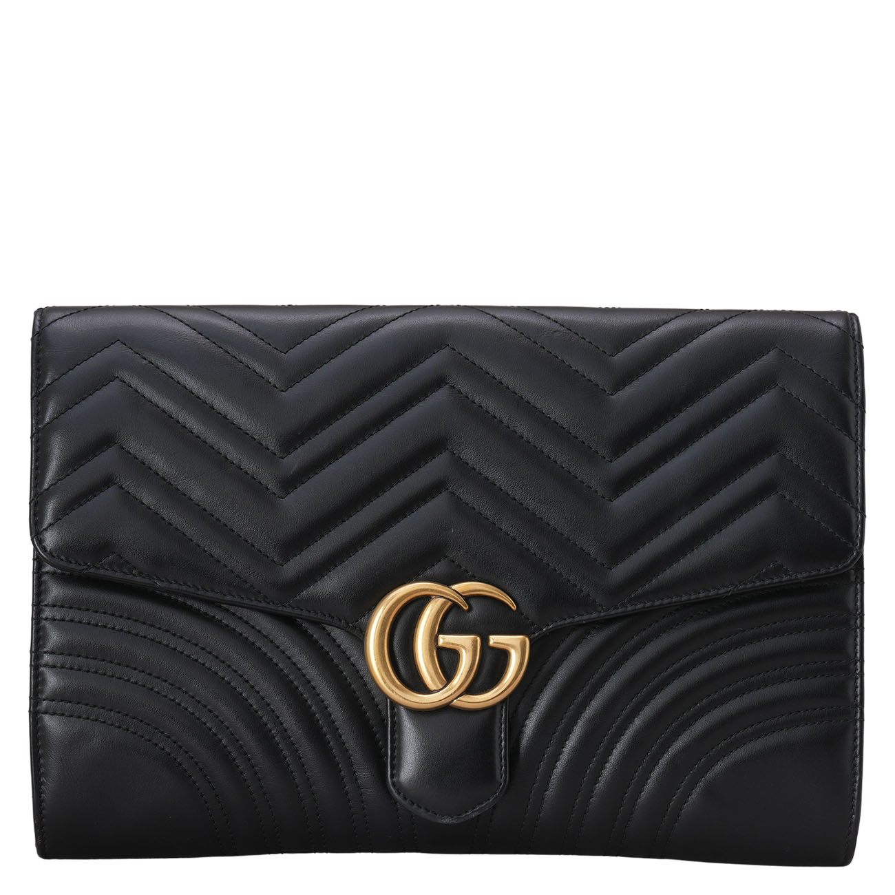 GUCCI(USED)구찌 498079 GG마몽 마틀라세 플랩 클러치