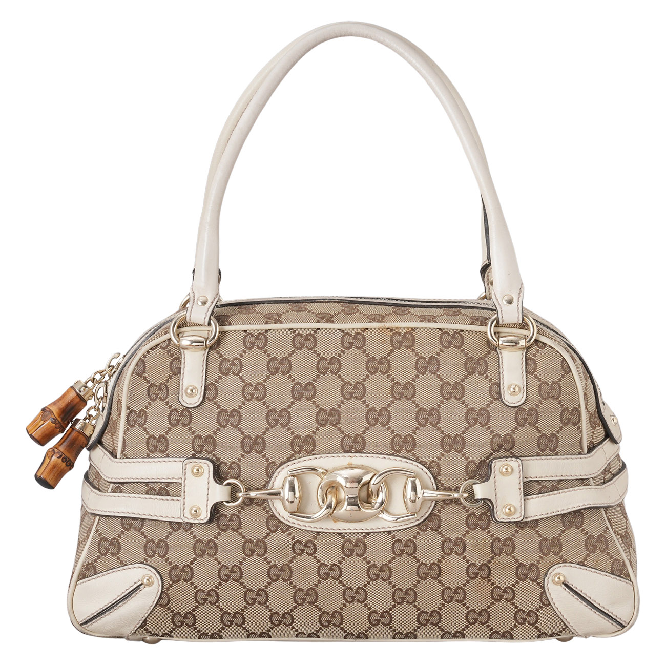 GUCCI(USED)구찌 159398 홀스빗 토트백