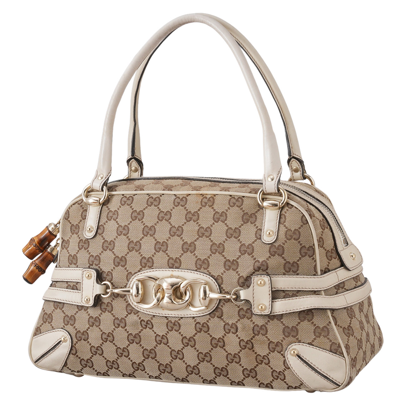GUCCI(USED)구찌 159398 홀스빗 토트백