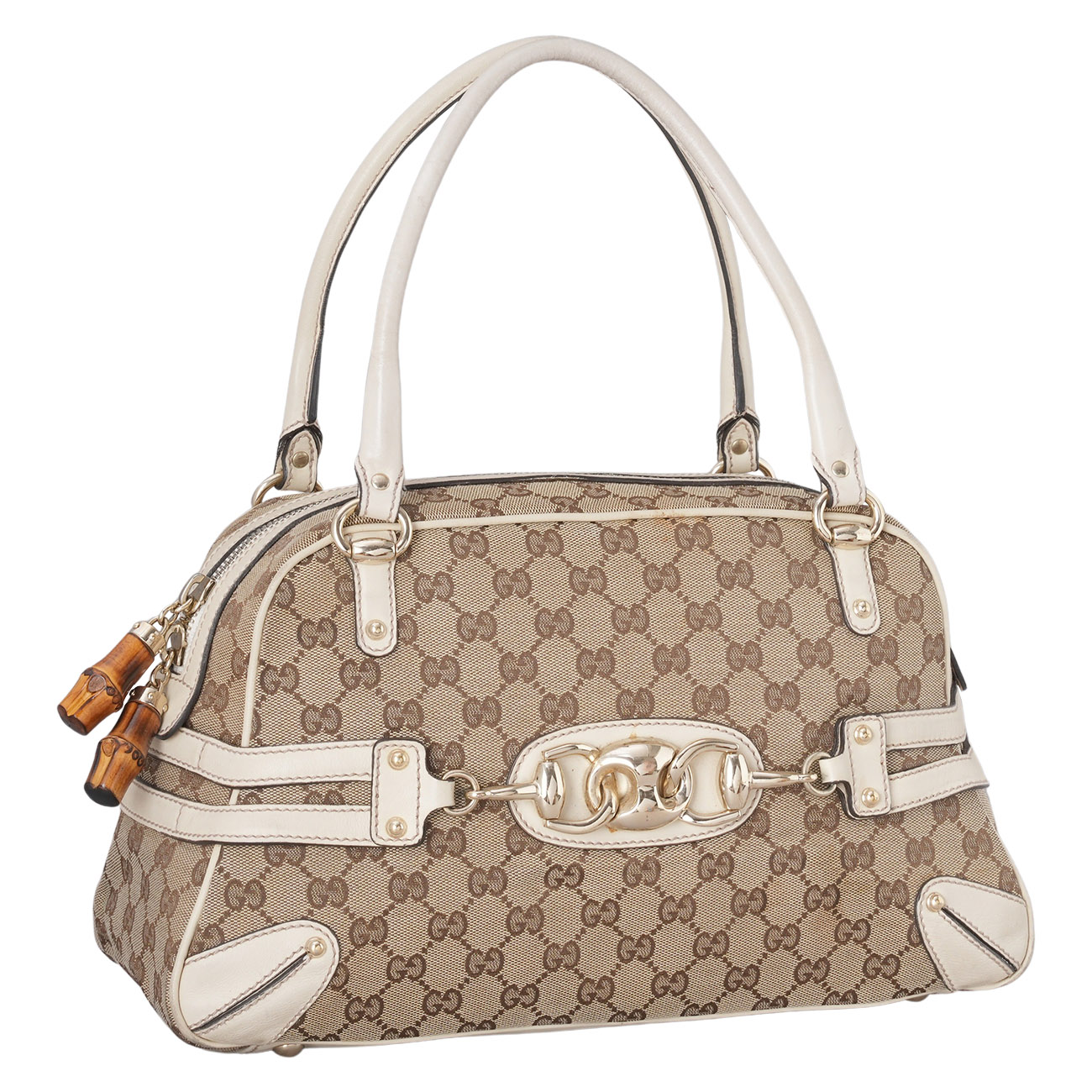 GUCCI(USED)구찌 159398 홀스빗 토트백