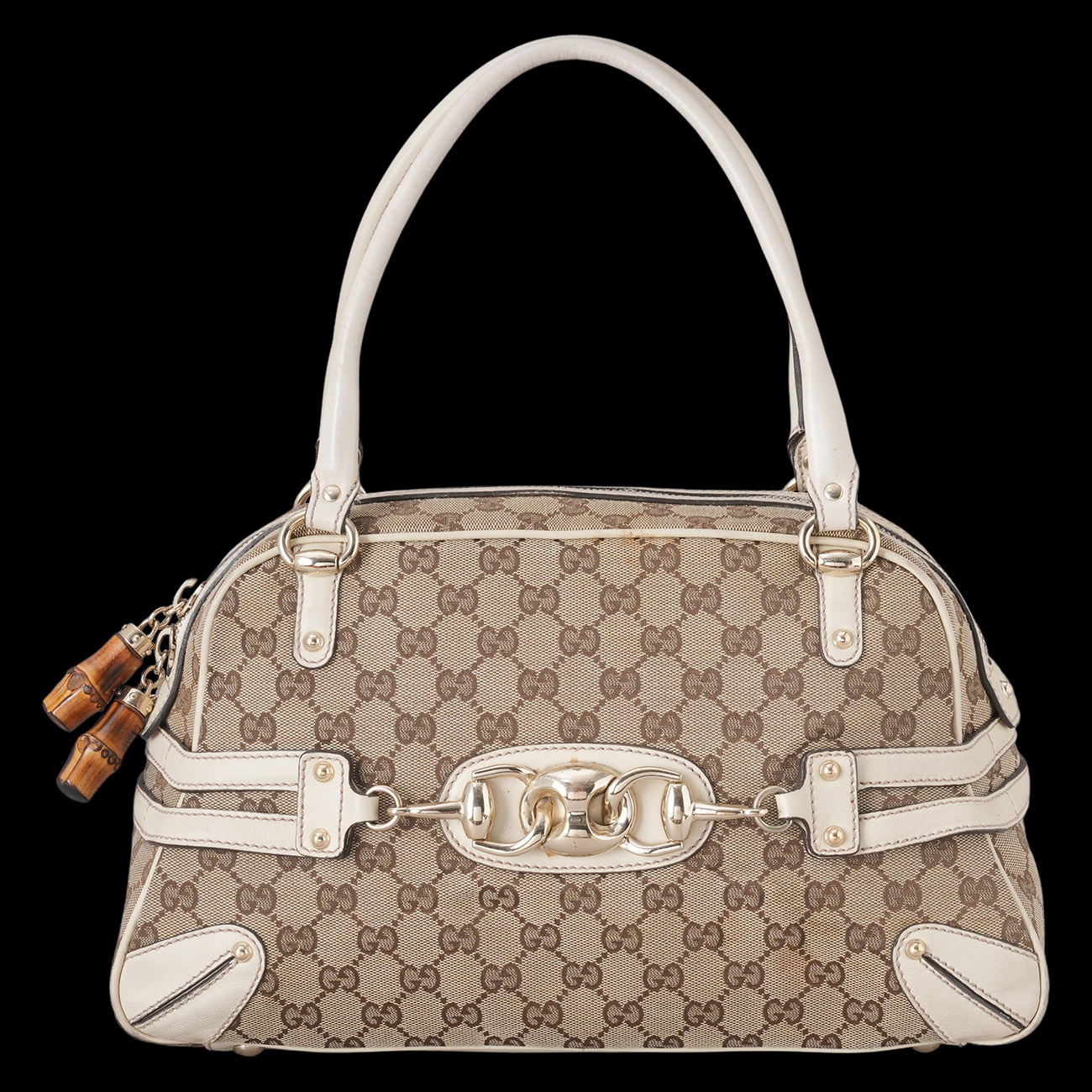 GUCCI(USED)구찌 159398 홀스빗 토트백