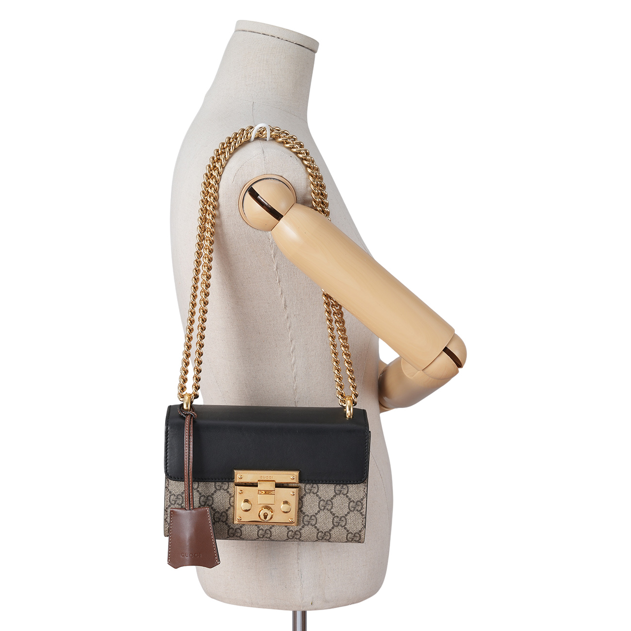 GUCCI(USED)구찌 409487 패들락 스몰 체인 숄더백