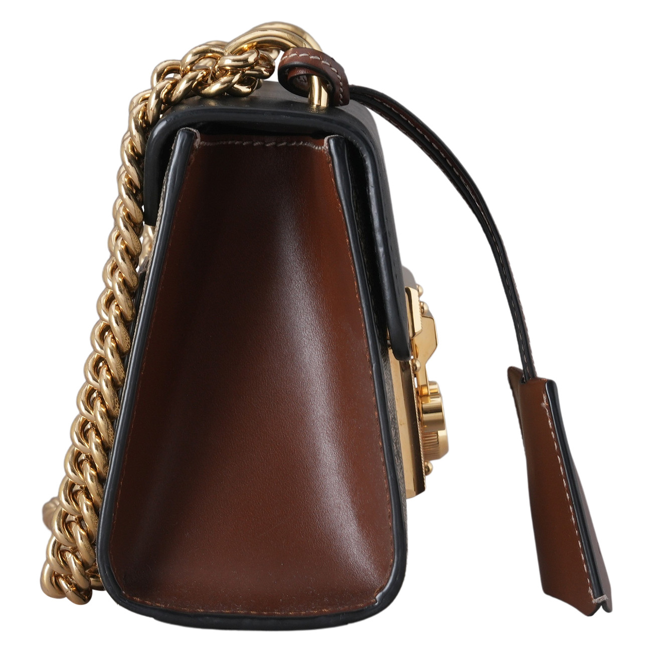 GUCCI(USED)구찌 409487 패들락 스몰 체인 숄더백