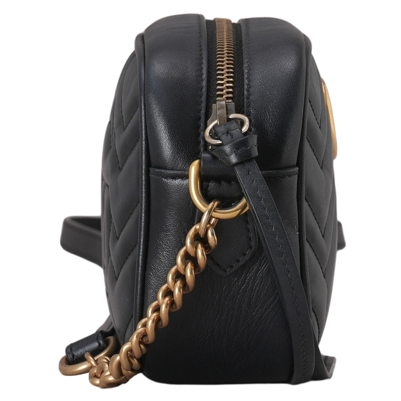 GUCCI(USED)구찌 448065 GG마몽 마틀라세 미니 카메라백