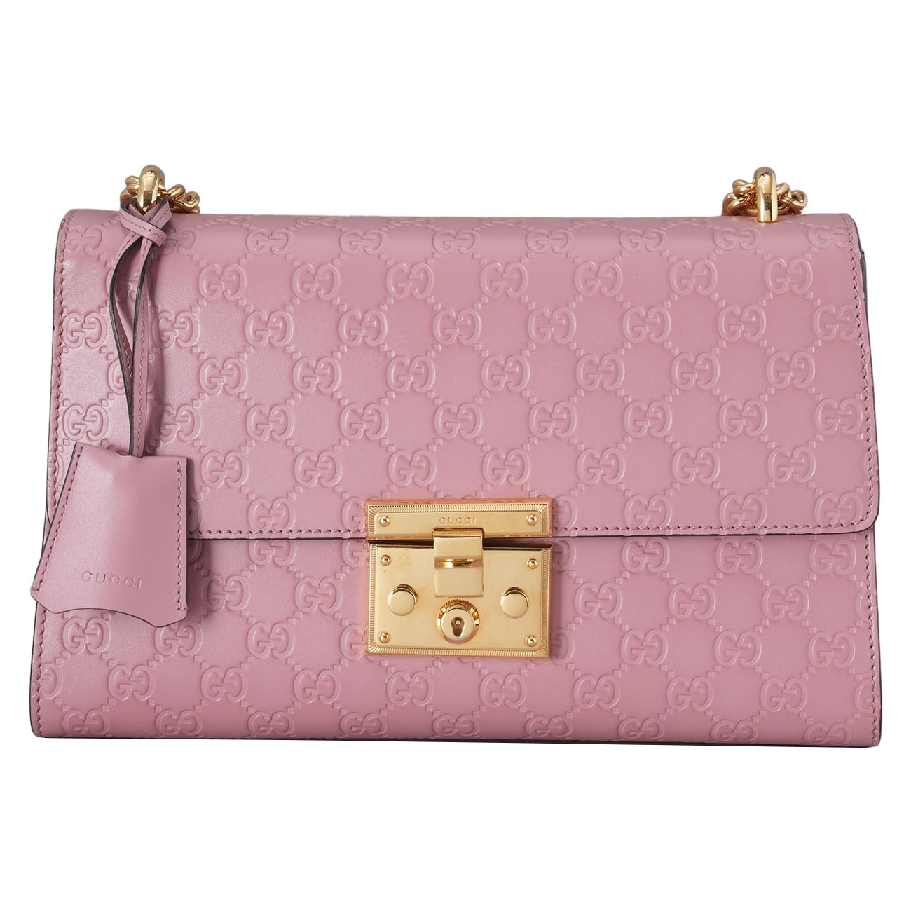 GUCCI(USED)구찌 409486 시마 패드락 체인 숄더백
