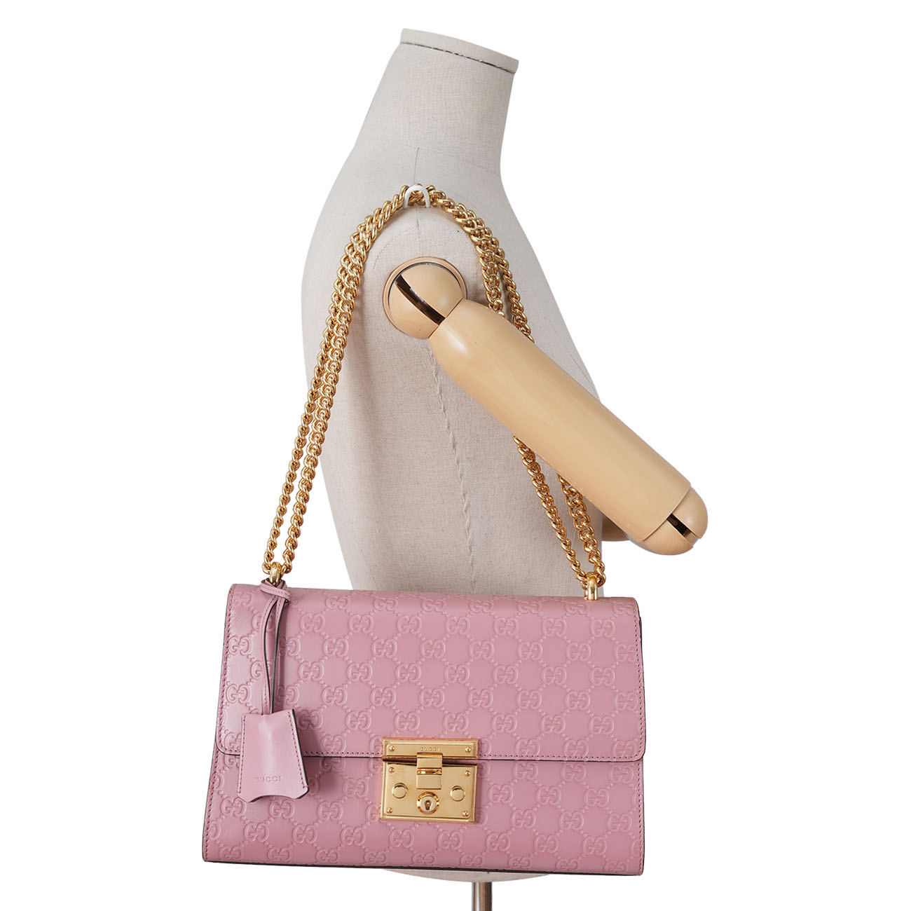 GUCCI(USED)구찌 409486 시마 패드락 체인 숄더백