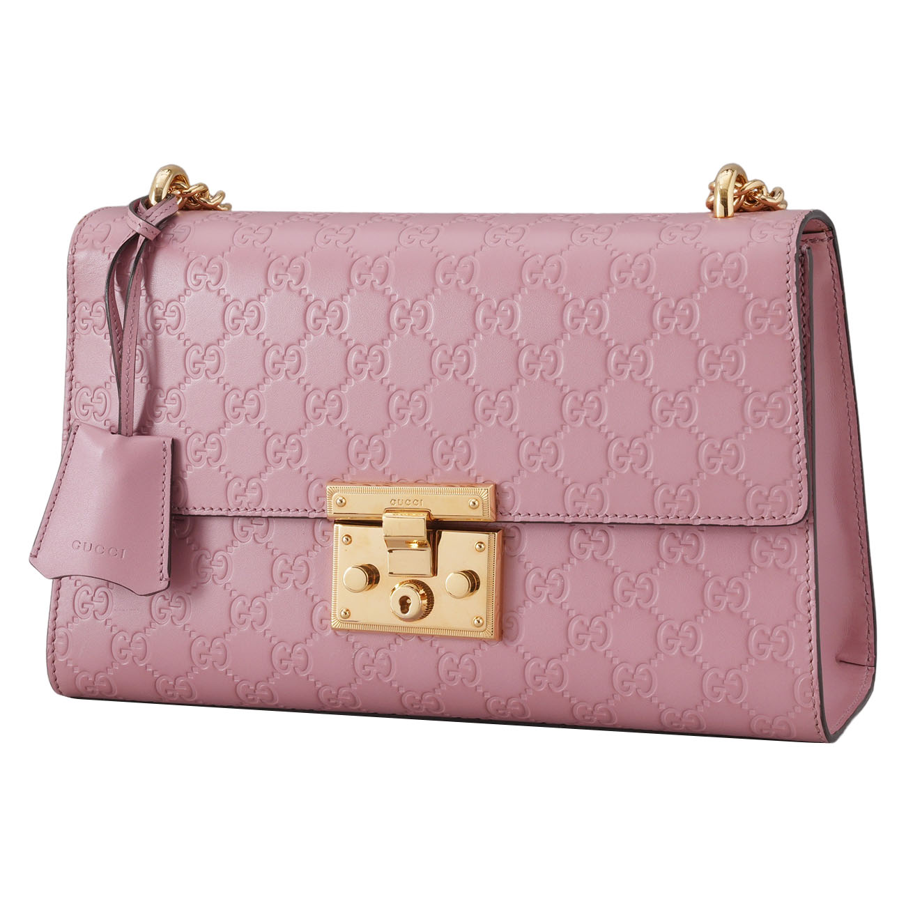 GUCCI(USED)구찌 409486 시마 패드락 체인 숄더백