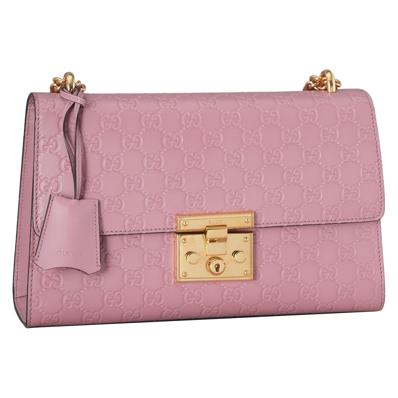 GUCCI(USED)구찌 409486 시마 패드락 체인 숄더백