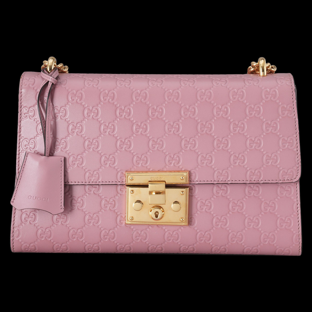 GUCCI(USED)구찌 409486 시마 패드락 체인 숄더백