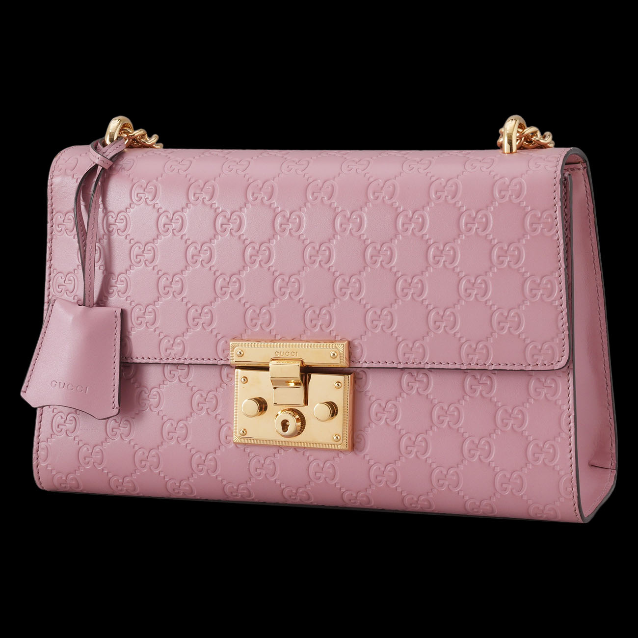 GUCCI(USED)구찌 409486 시마 패드락 체인 숄더백