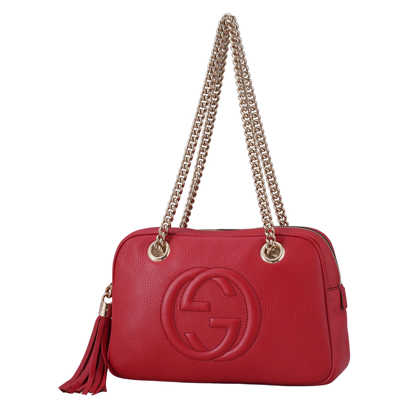 GUCCI(USED)구찌 308983 소호 더블 체인백
