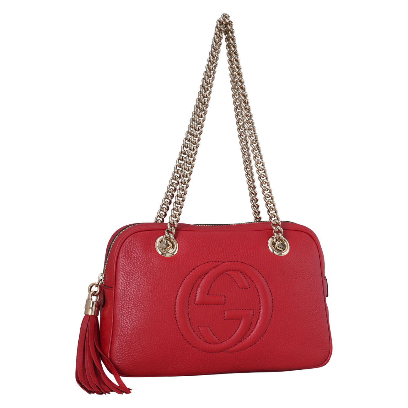 GUCCI(USED)구찌 308983 소호 더블 체인백