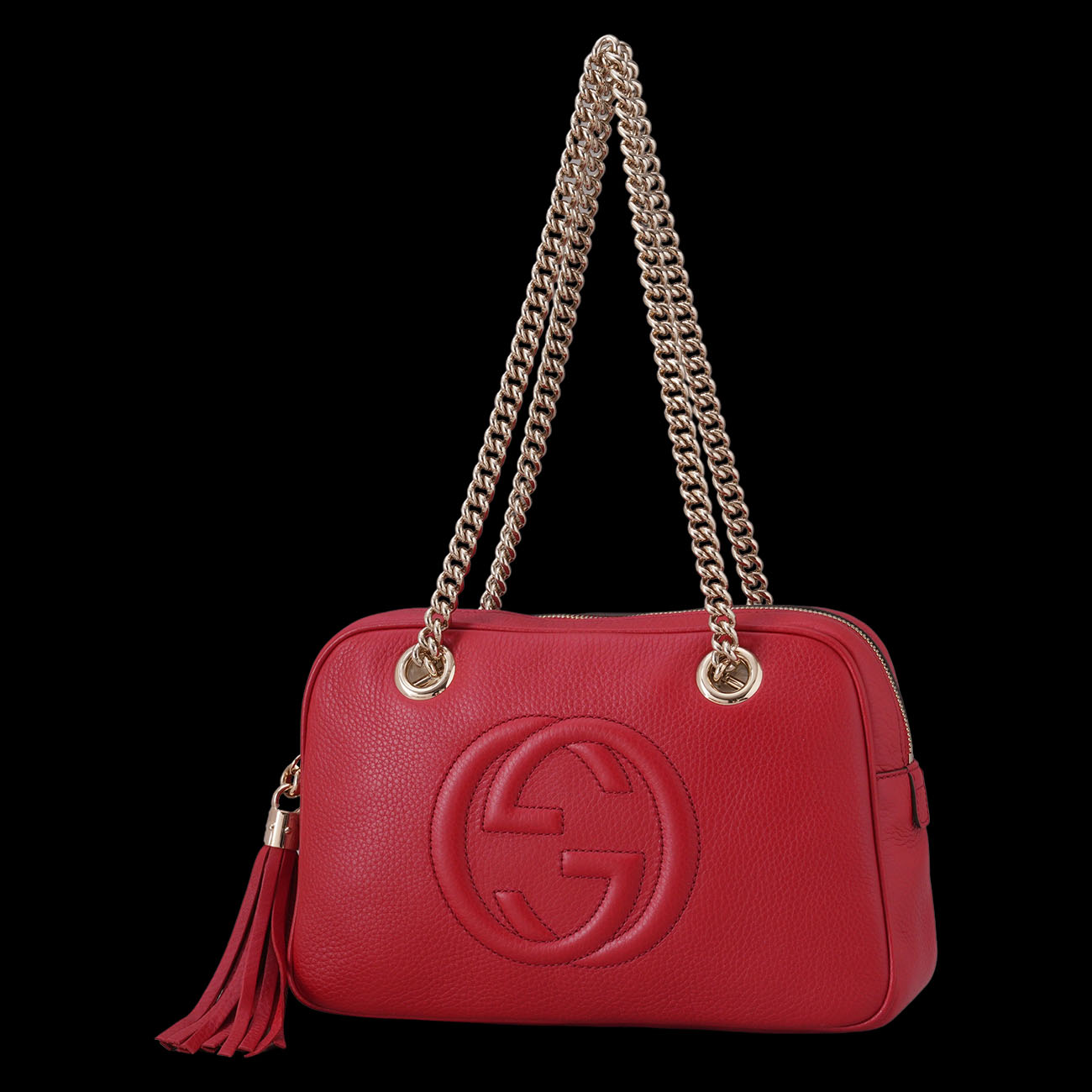 GUCCI(USED)구찌 308983 소호 더블 체인백