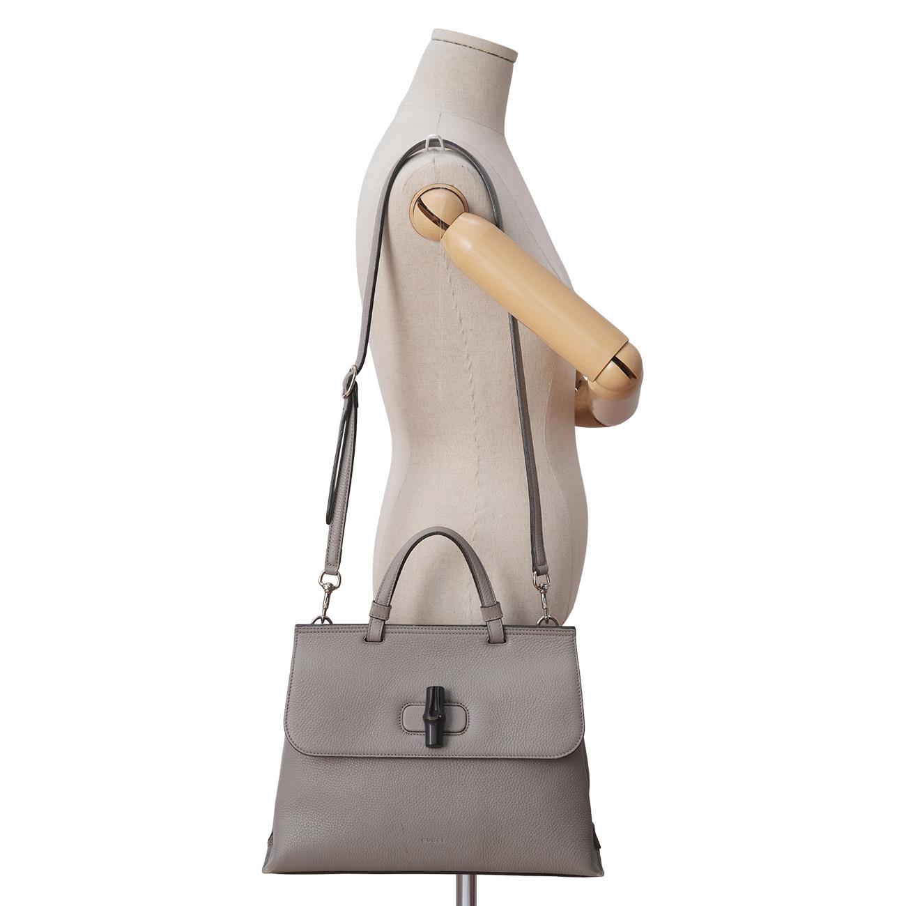 GUCCI(USED)구찌 392013 뱀부 탑핸들백