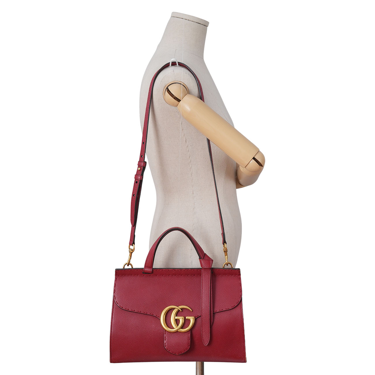 GUCCI(USED)구찌 421890 GG마몽 탑 핸들겸 숄더백
