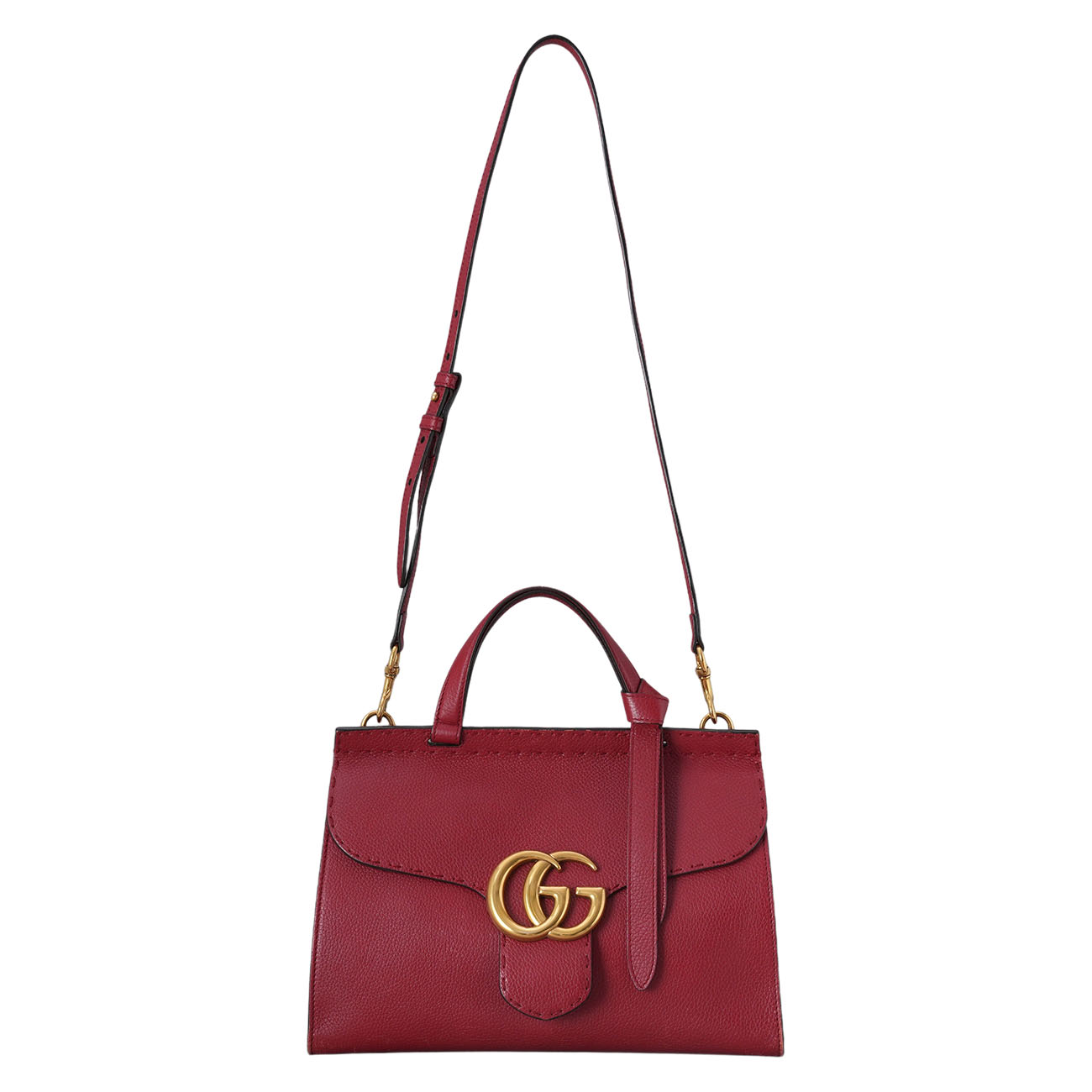 GUCCI(USED)구찌 421890 GG마몽 탑 핸들겸 숄더백
