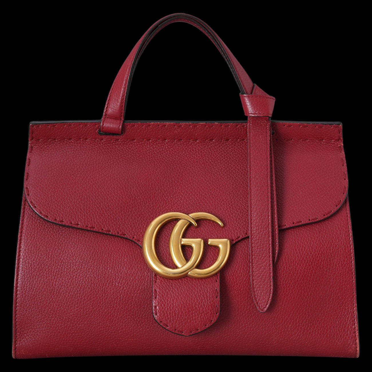 GUCCI(USED)구찌 421890 GG마몽 탑 핸들겸 숄더백