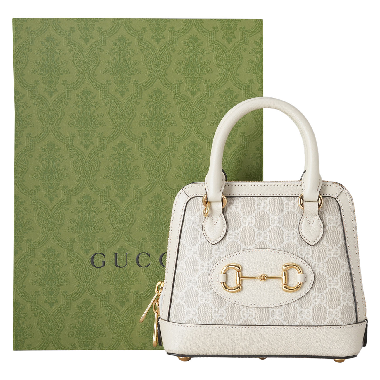 GUCCI(USED)구찌 677212 홀스빗 1955 미니 탑핸들백