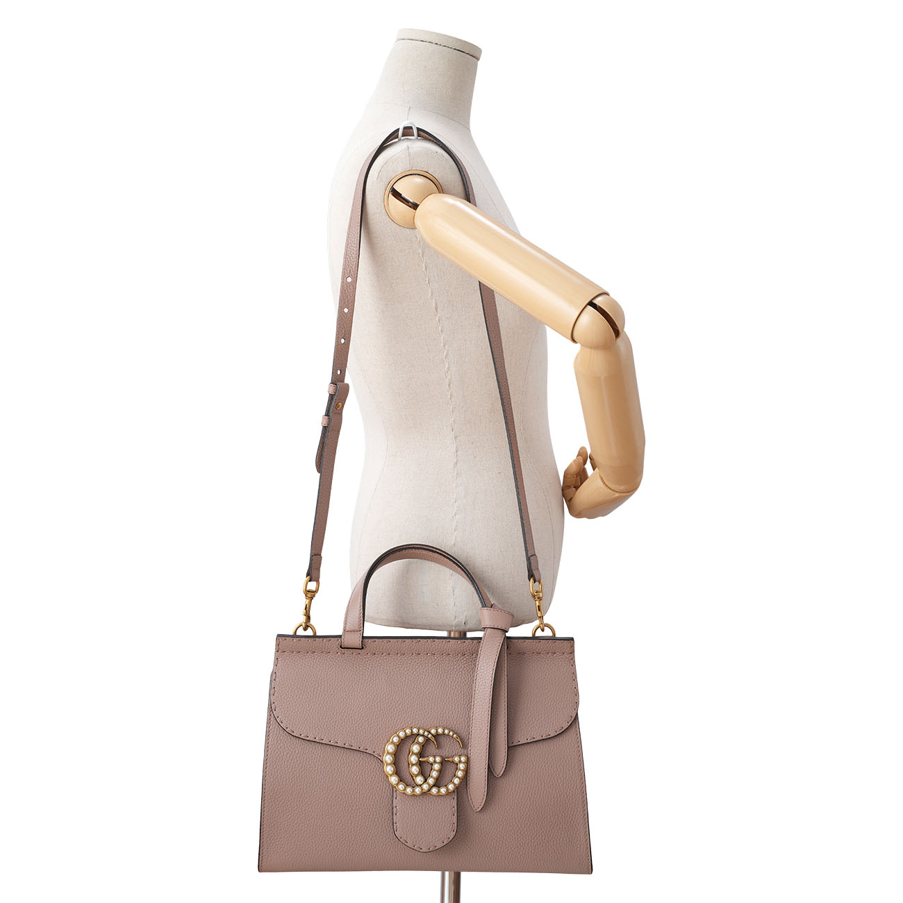 GUCCI(USED)구찌 421890 마몽 탑핸들백