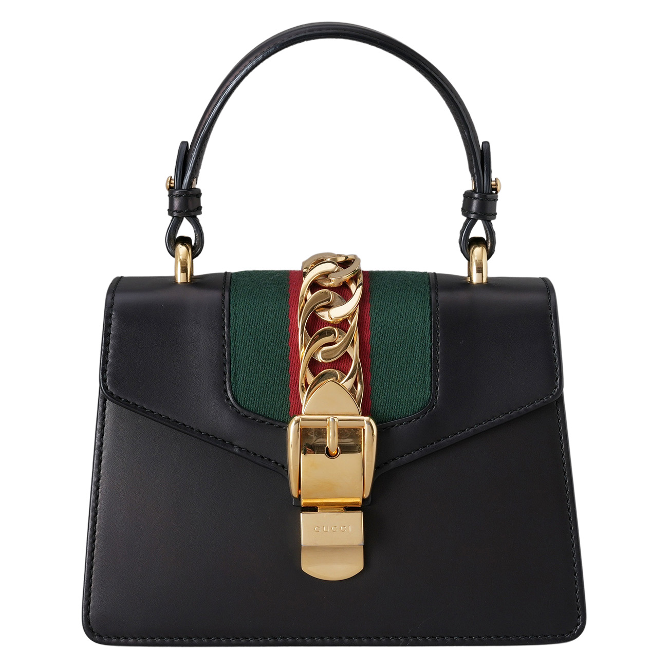 GUCCI(USED)구찌 470270 실비백 미니 블랙