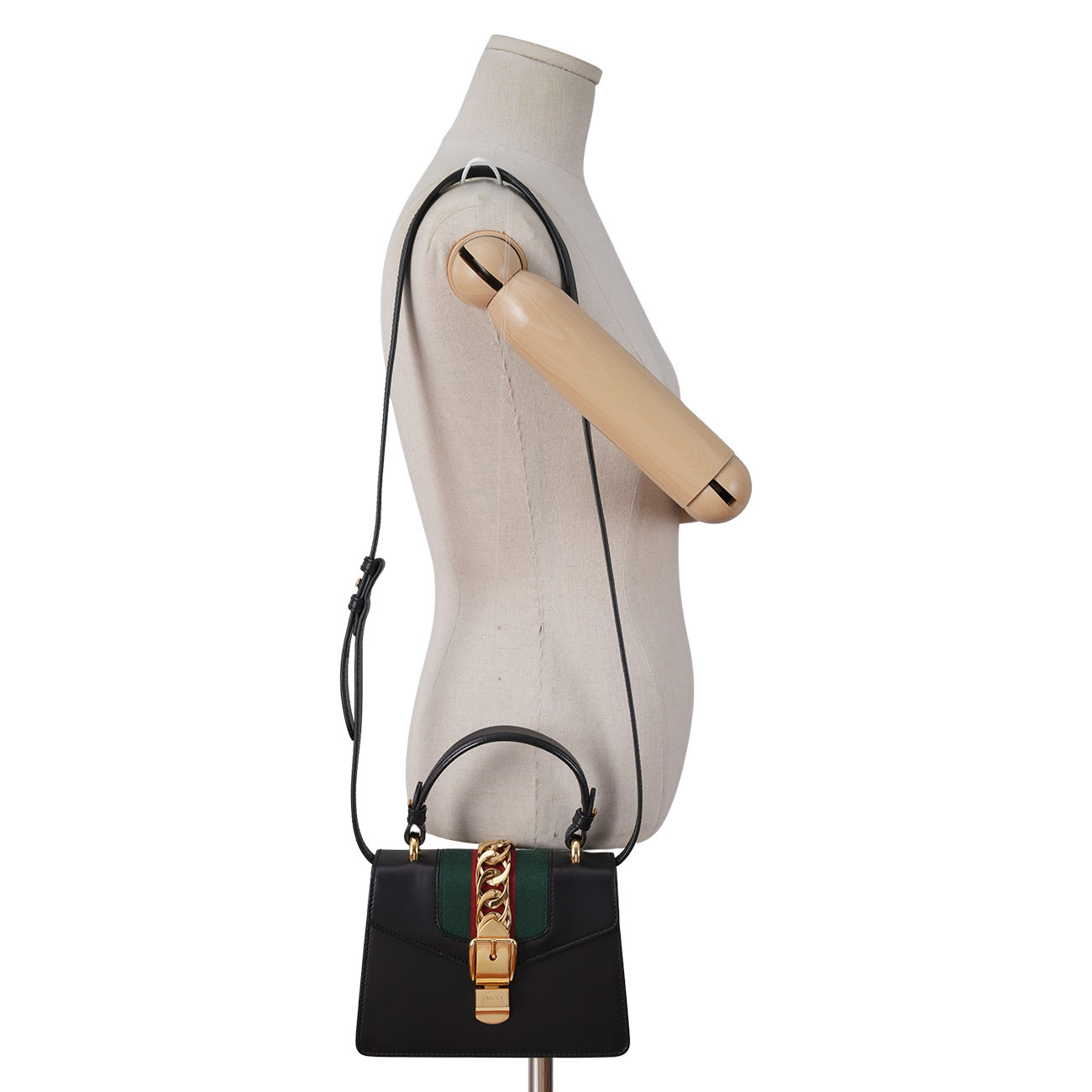 GUCCI(USED)구찌 470270 실비백 미니 블랙