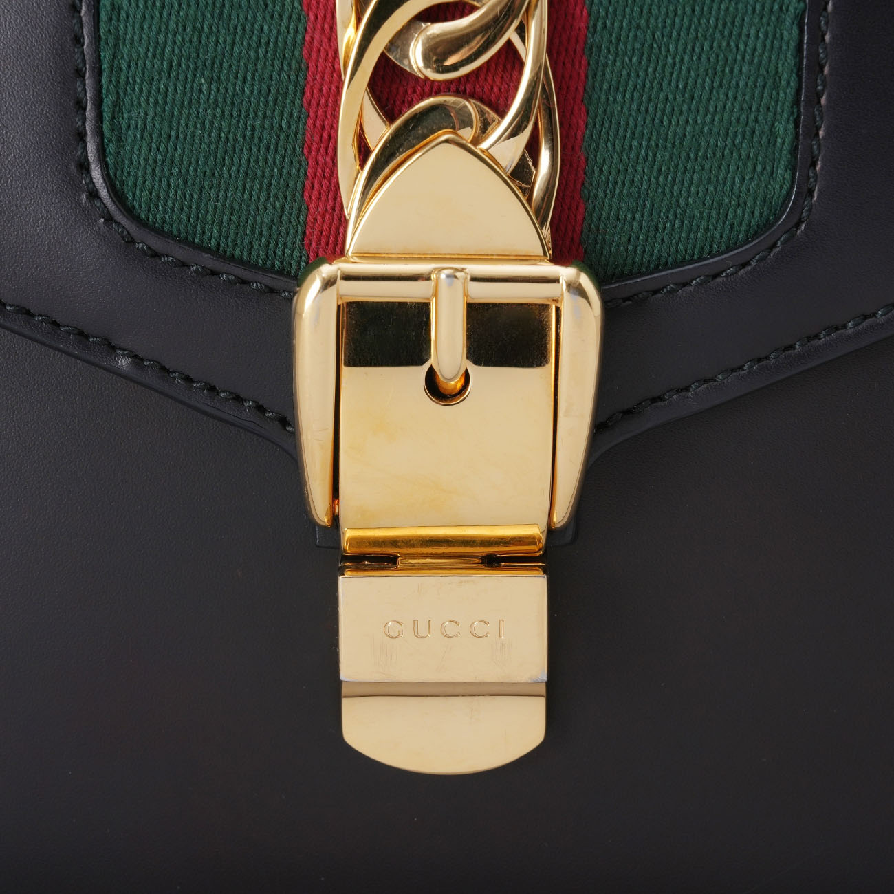 GUCCI(USED)구찌 470270 실비백 미니 블랙