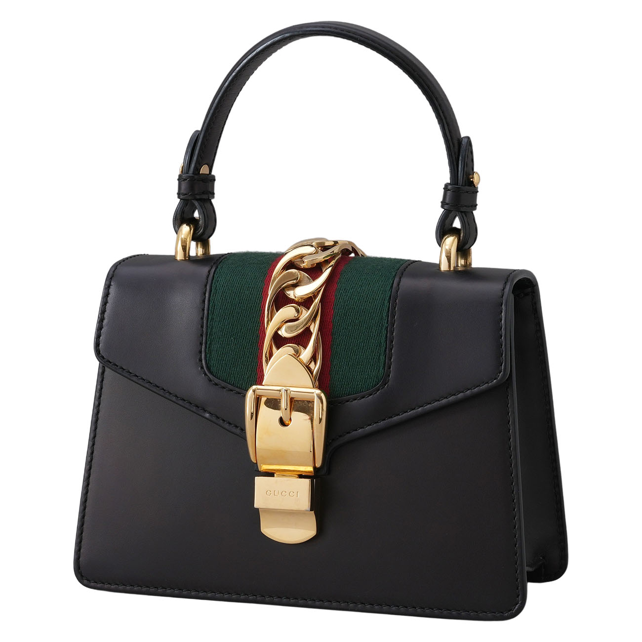GUCCI(USED)구찌 470270 실비백 미니 블랙