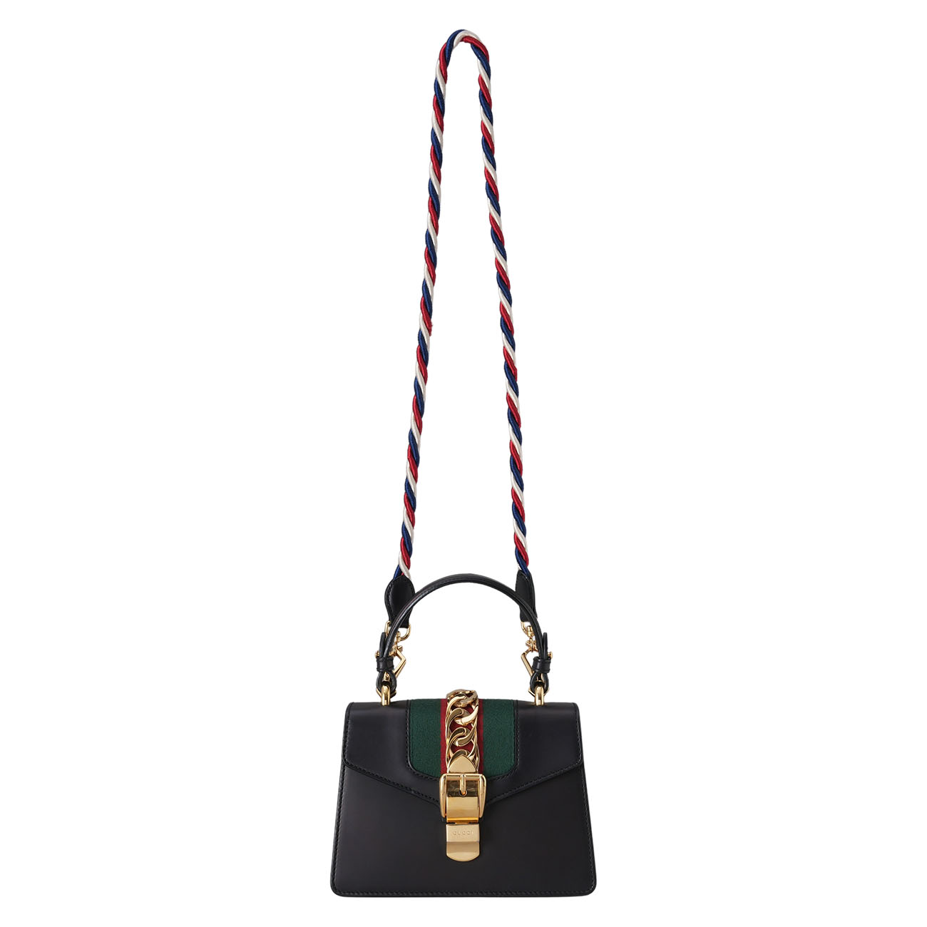 GUCCI(USED)구찌 470270 실비백 미니 블랙