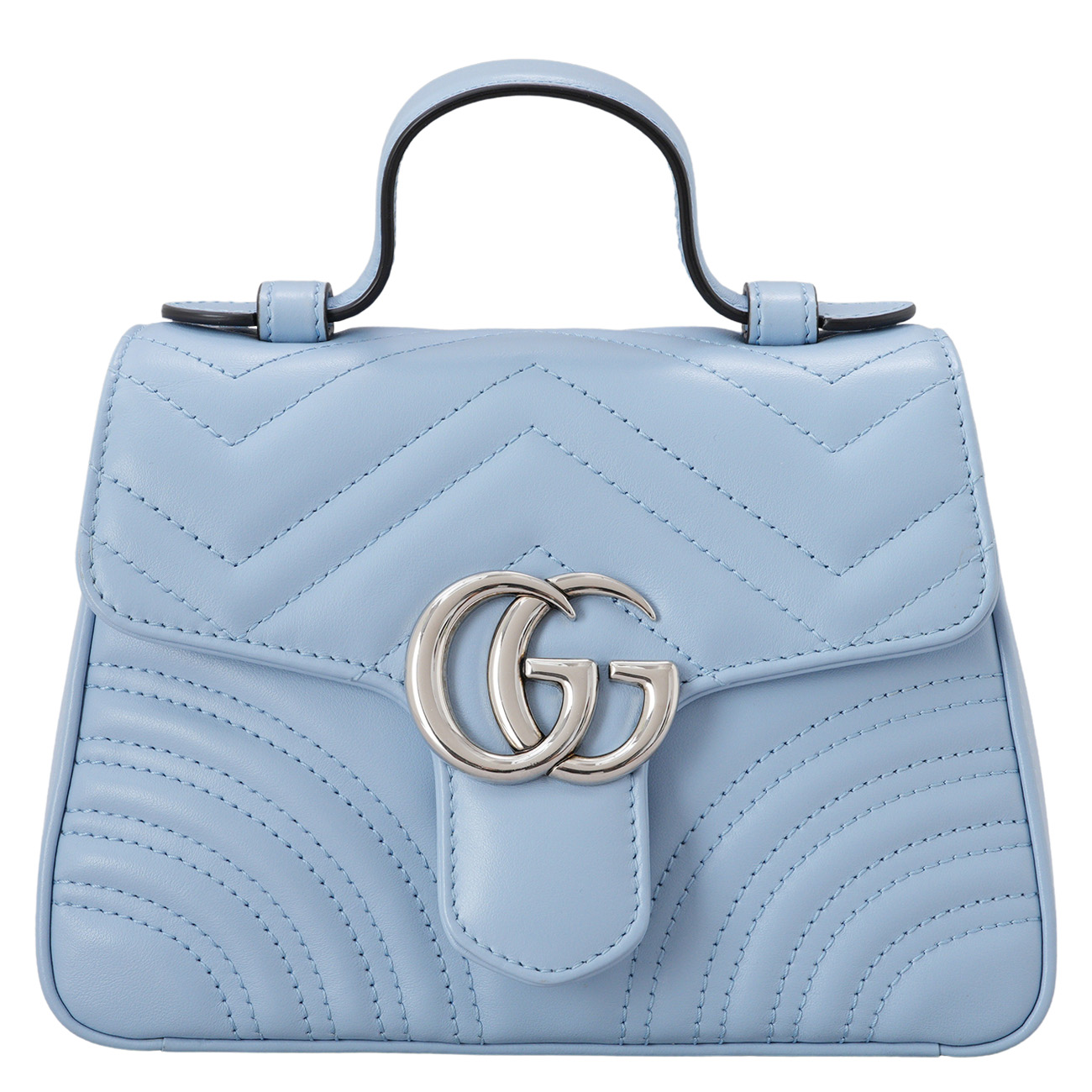GUCCI(USED)구찌 547260 GG마몽트 미니 탑 핸들백