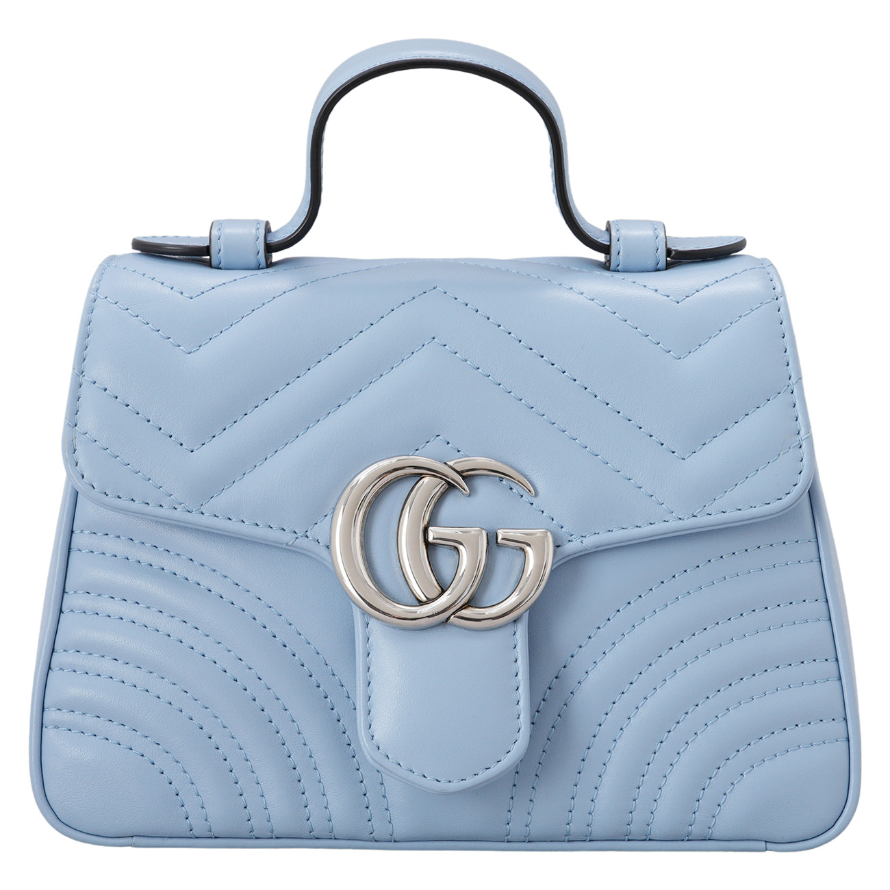 GUCCI(USED)구찌 547260 GG마몽트 미니 탑 핸들백