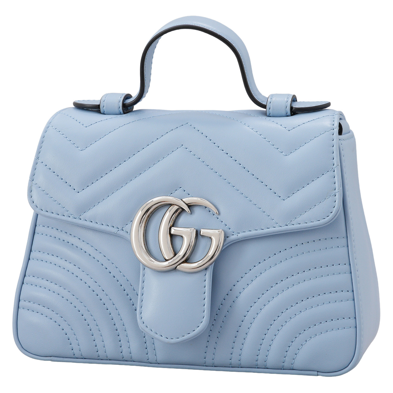 GUCCI(USED)구찌 547260 GG마몽트 미니 탑 핸들백
