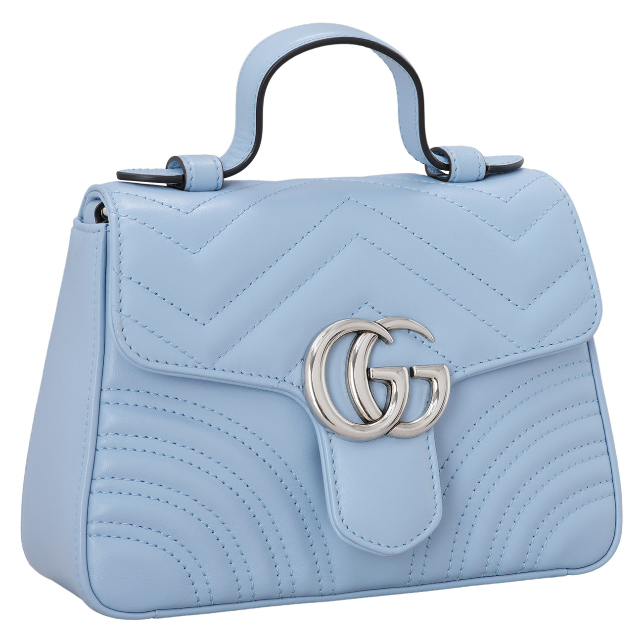 GUCCI(USED)구찌 547260 GG마몽트 미니 탑 핸들백