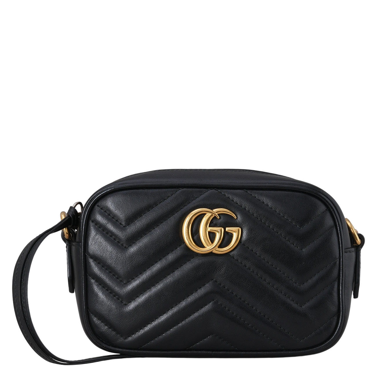 GUCCI(USED)구찌 448065 마몽 마틀라세 미니 카메라백