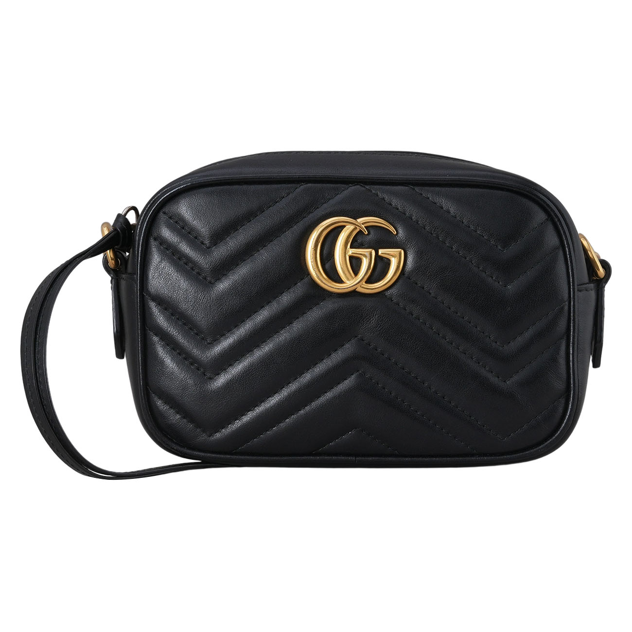 GUCCI(USED)구찌 448065 마몽 마틀라세 미니 카메라백