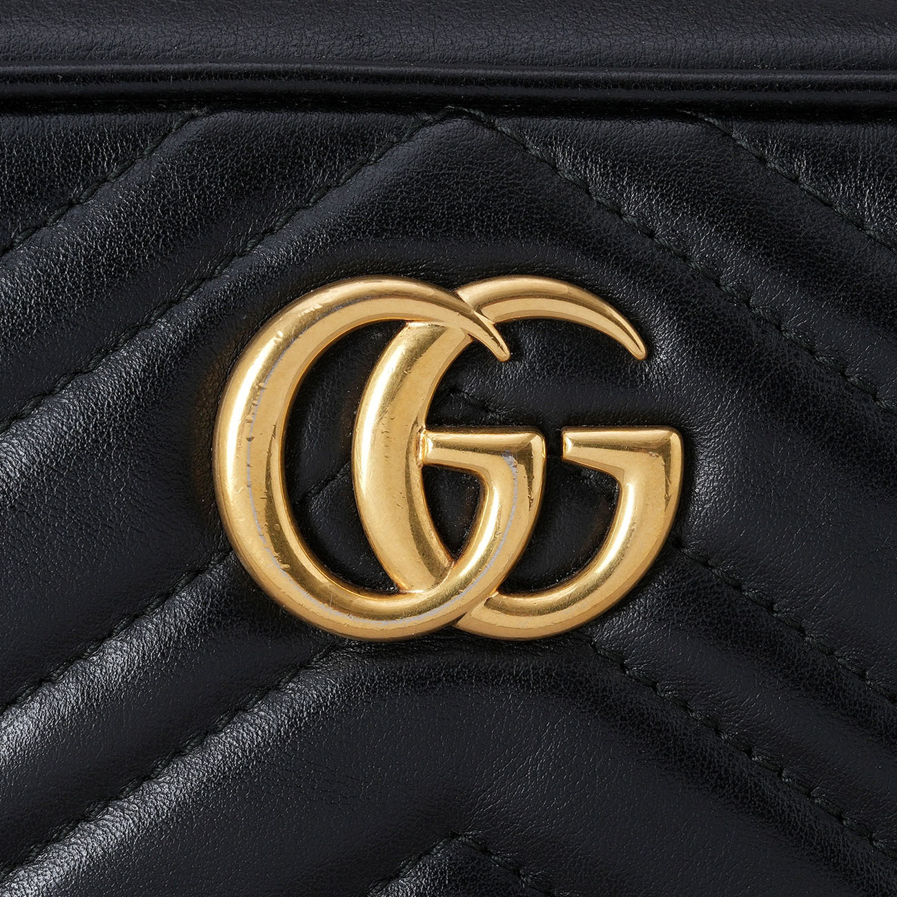GUCCI(USED)구찌 448065 마몽 마틀라세 미니 카메라백