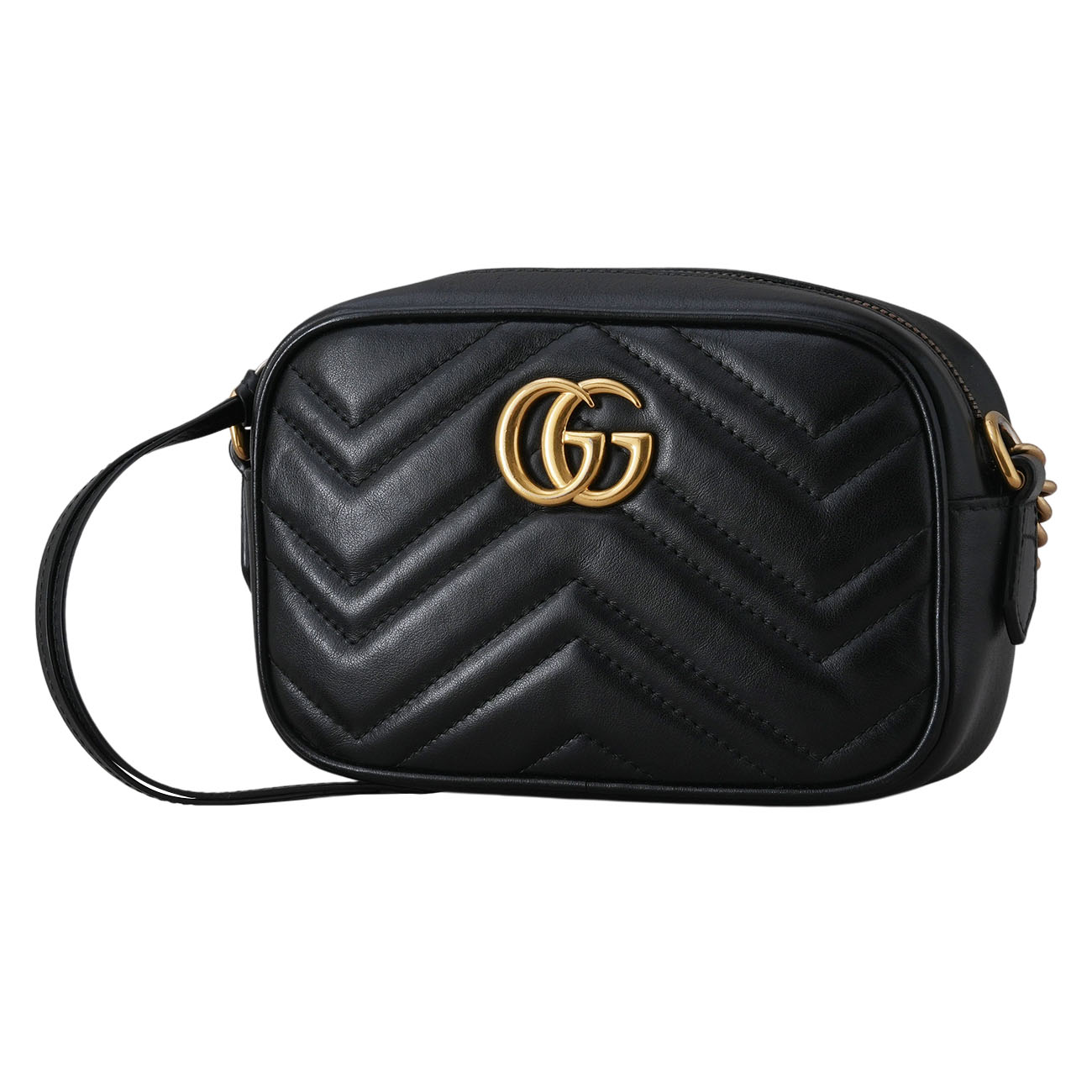 GUCCI(USED)구찌 448065 마몽 마틀라세 미니 카메라백