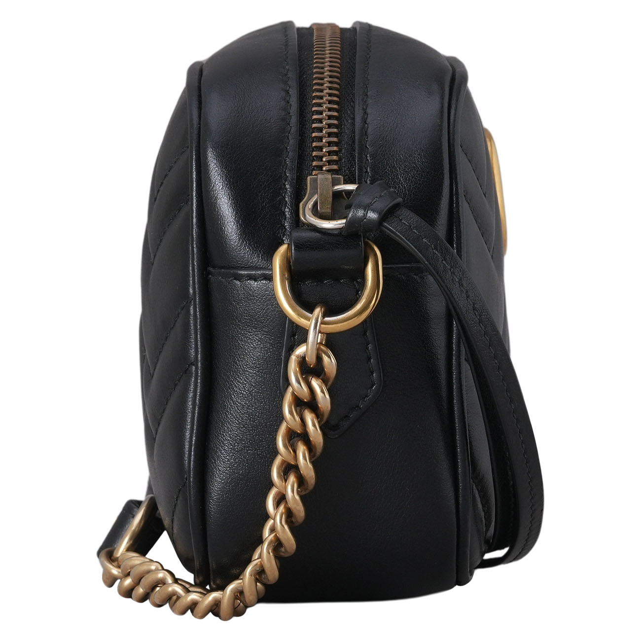 GUCCI(USED)구찌 448065 마몽 마틀라세 미니 카메라백