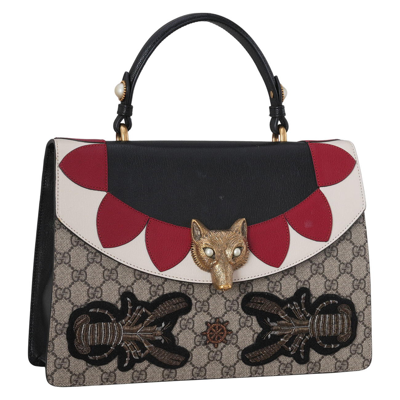 GUCCI(USED)구찌 466432 에니멀리에 탑핸들 숄더백