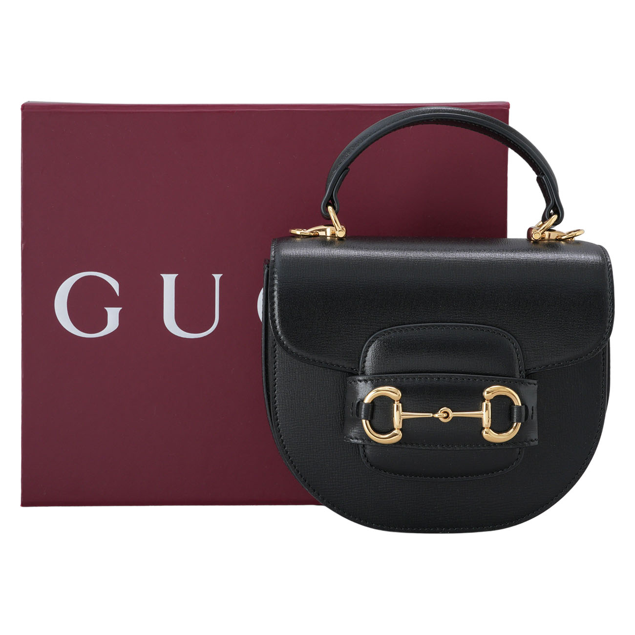 GUCCI(USED)구찌 781387 홀스빗 미니 탑핸들백
