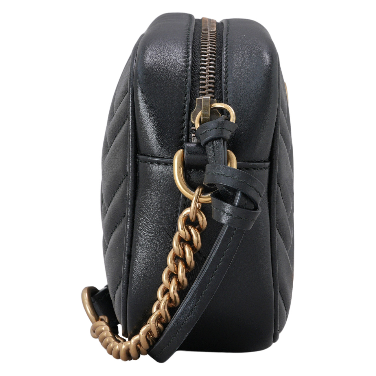 GUCCI(USED)구찌 448065 마몽 마틀라세 미니 카메라백