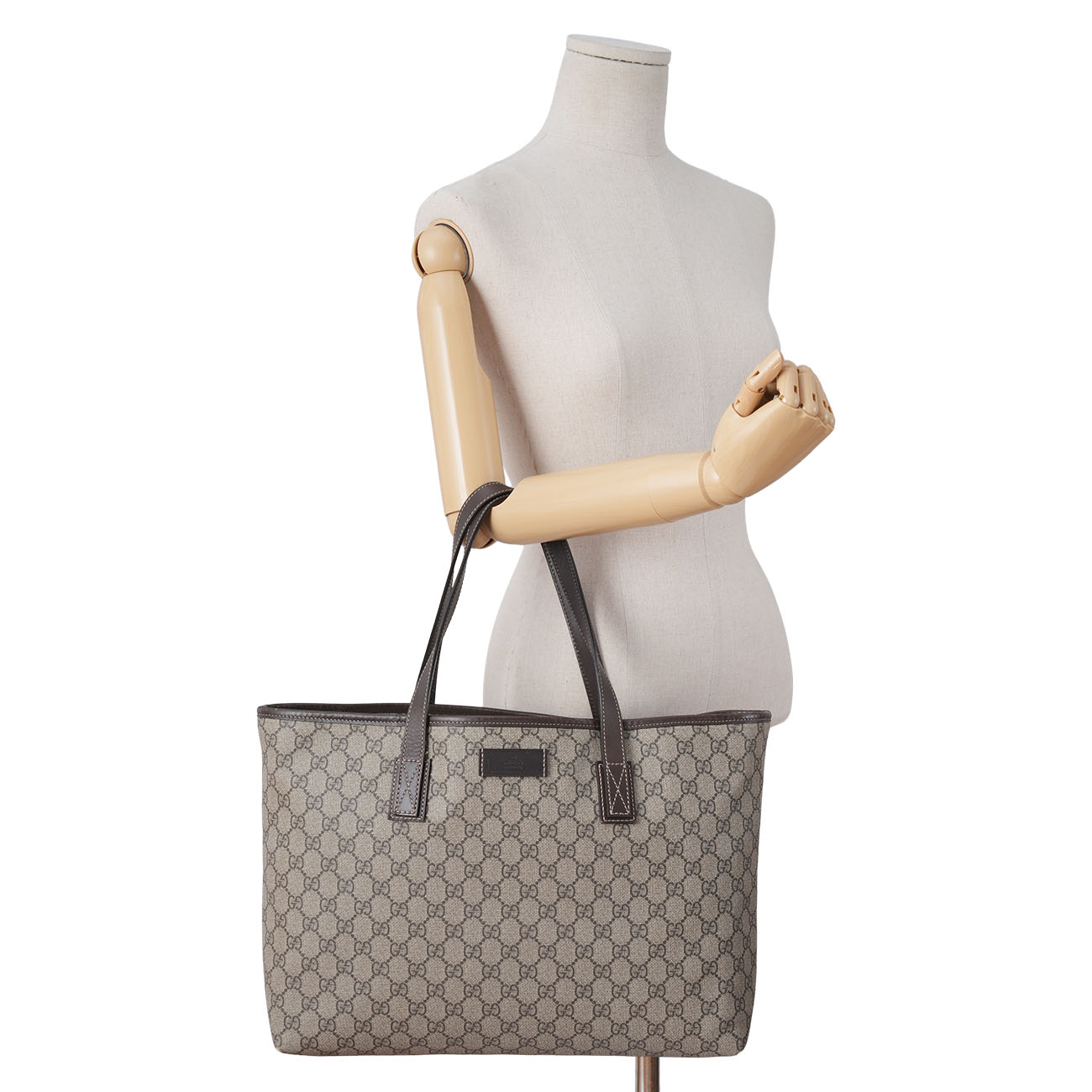 GUCCI(USED)구찌 211137 PVC 쇼퍼백