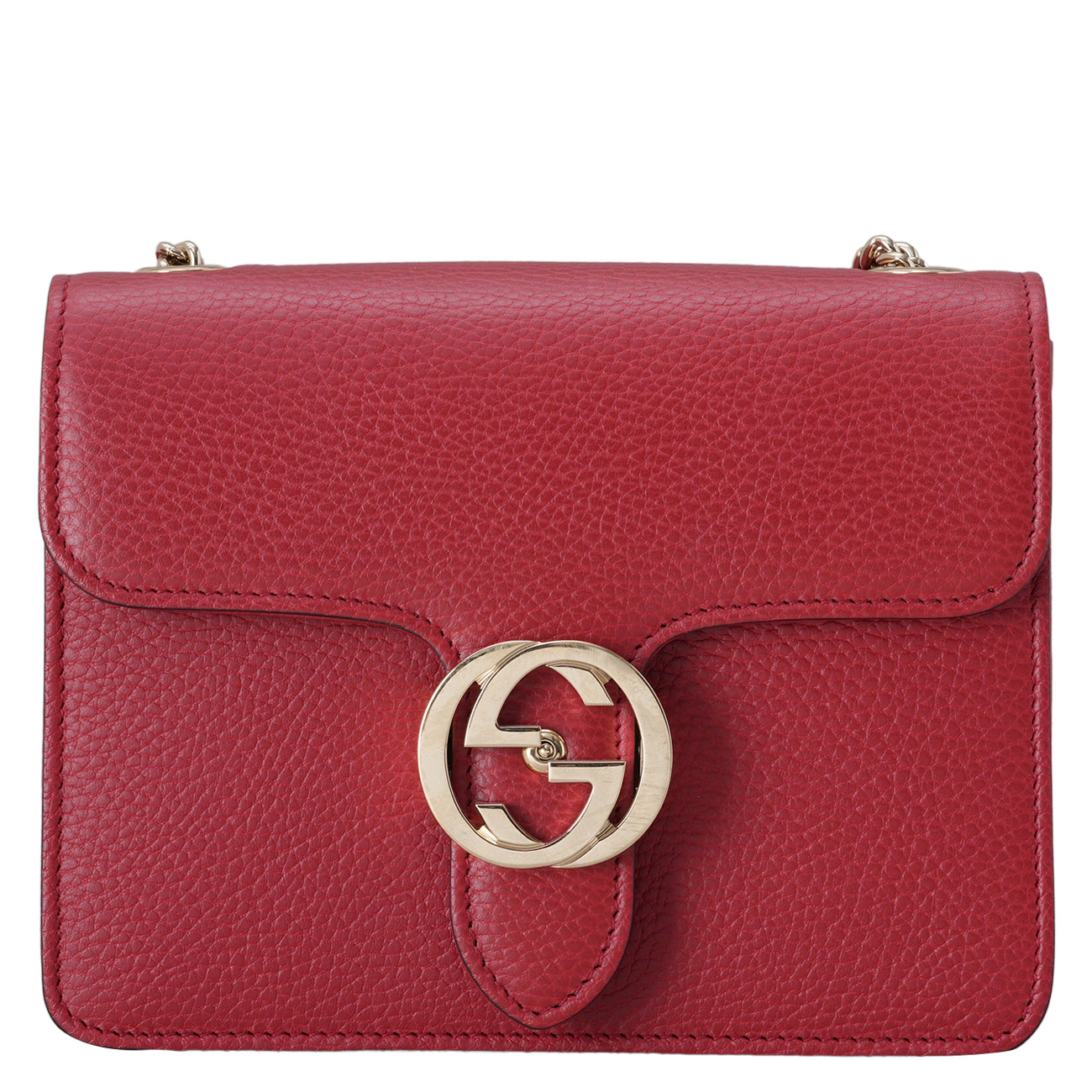 GUCCI(USED)구찌 510304 인터로킹 체인백