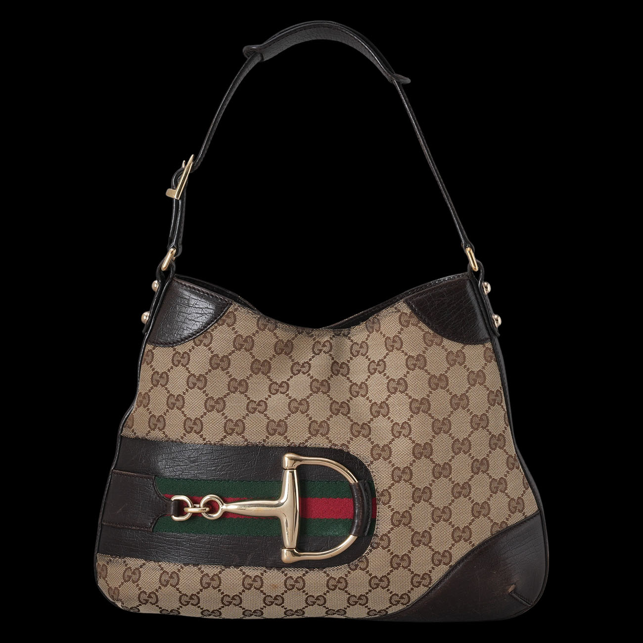 GUCCI(USED)구찌 137388 자가드 호보백