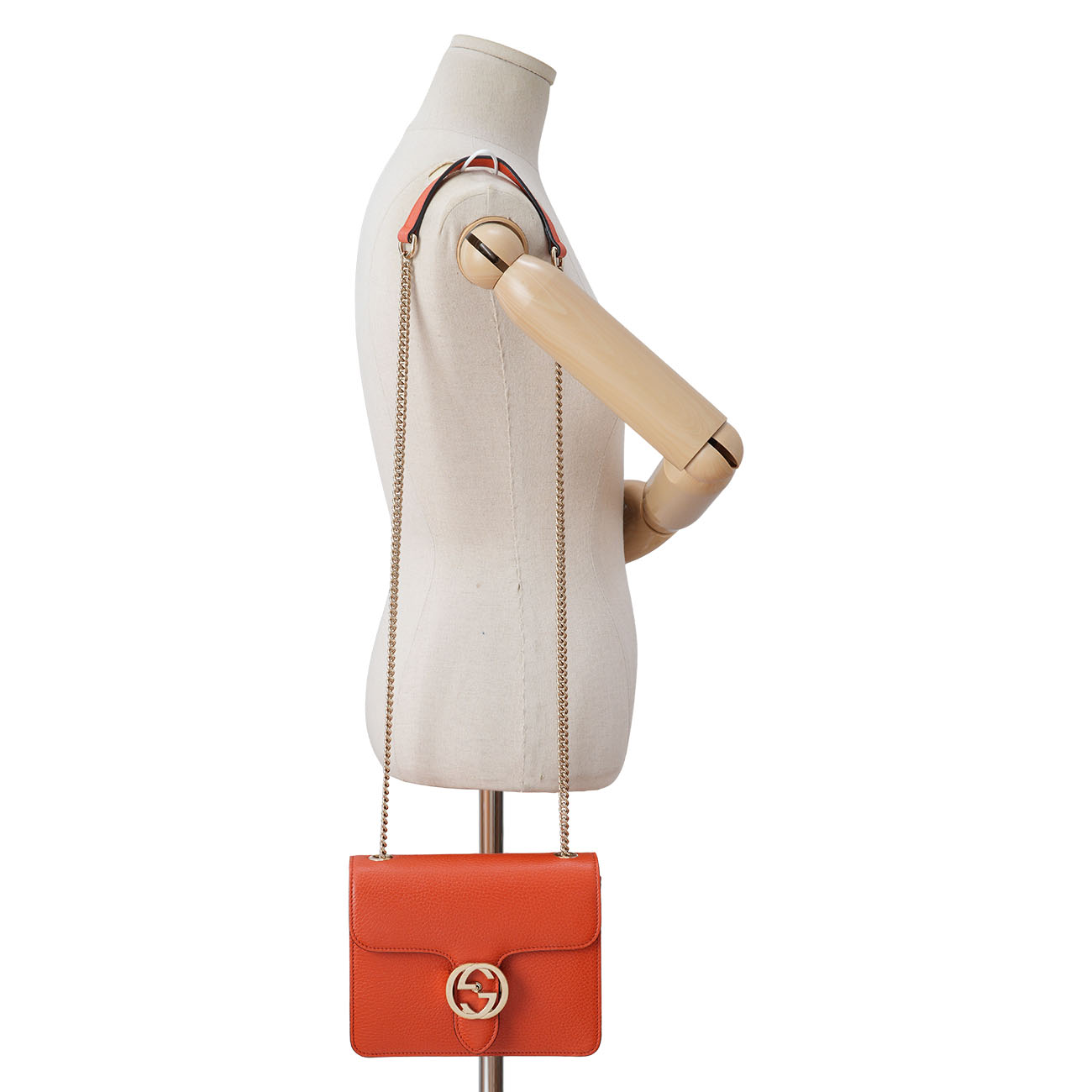 GUCCI(USED)구찌 510304 인터로킹 체인 숄더백