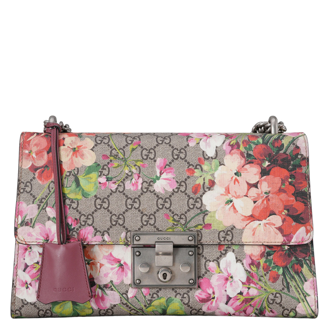 GUCCI(USED)구찌 409486 블룸 패드락 체인 숄더백